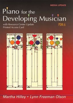 Piano for the Developing Musician, Update 6th 9780495792291 Front Cover