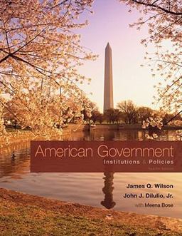 American Government Institutions and Policies 12th 9780495802815 Front Cover