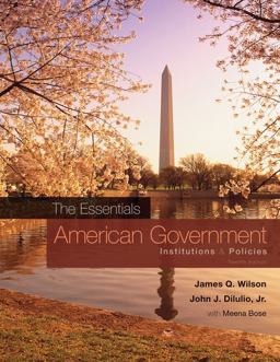 American Government Institutions and Policies 12th 9780495802822 Front Cover