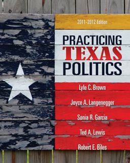 Practicing Texas Politics 14th 9780495802846 Front Cover