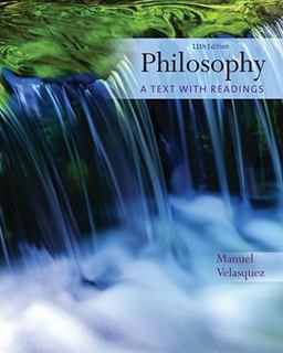 Philosophy A Text with Readings 11th 9780495808756 Front Cover
