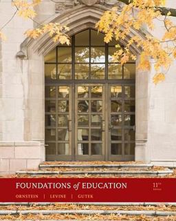 Foundations of Education 11th 9780495808954 Front Cover