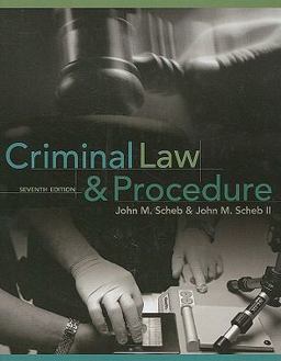 Criminal Law and Procedure