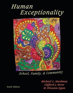 Human Exceptionality School, Community, and Family 10th 9780495810582 Front Cover