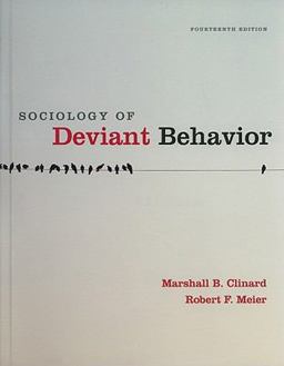Sociology of Deviant Behavior 14th 9780495811671 Front Cover