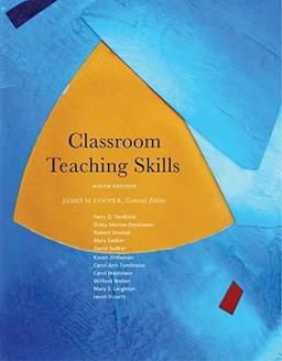 Classroom Teaching Skills 9th 9780495812432 Front Cover