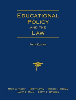 Educational Policy and the Law 5th 9780495813163 Front Cover