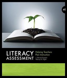 Literacy Assessment Helping Teachers Plan Instruction 4th 9780495813866 Front Cover