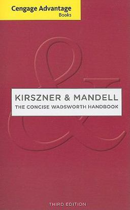 Concise Wadsworth Handbook, Untabbed Version 3rd 9780495898047 Front Cover