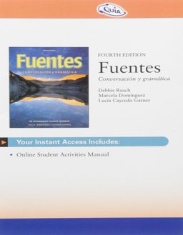 Quia Online Sam Printed Access Card for Rusch/Dominguez/Caycedo Garner's Fuentes