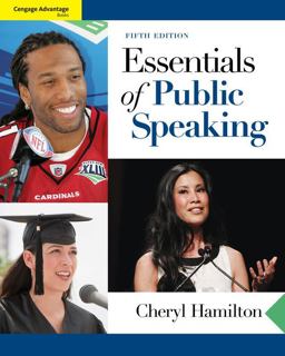 Essentials of Public Speaking 5th 9780495901136 Front Cover