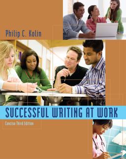 Successful Writing at Work Concise Edition 3rd 9780495901945 Front Cover