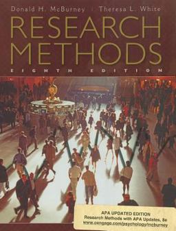 Research Methods with APA Updates, Revised Edition 8th 9780495904663 Front Cover