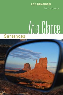 At a Glance Sentences 5th 9780495906377 Front Cover