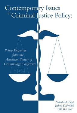 Contemporary Issues in Criminal Justice Policy  9780495911098 Front Cover