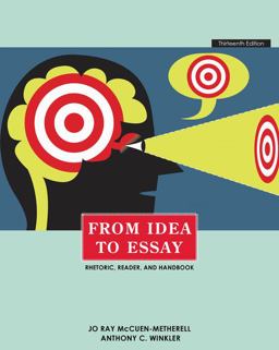 From Idea to Essay 13th 9780495912125 Front Cover