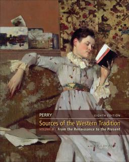 Sources of the Western Tradition, Volume 2 8th 9780495913214 Front Cover