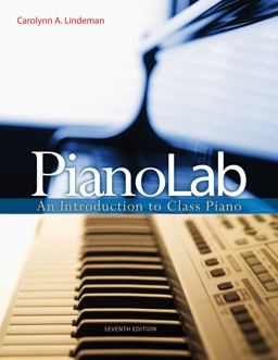 PianoLab An Introduction to Class Piano (with Premium Website Printed Access Card and Keyboard for Piano) 7th 9780495917038 Front Cover