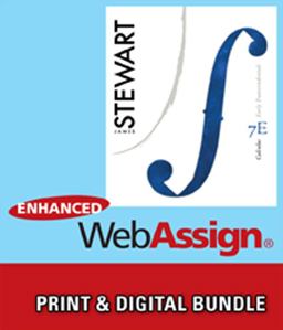 Bundle: Calculus: Early Transcendentals, 7th + WebAssign Printed Access Card for Stewart's Calculus: Early Transcendentals, 7th Edition, Multi-Term