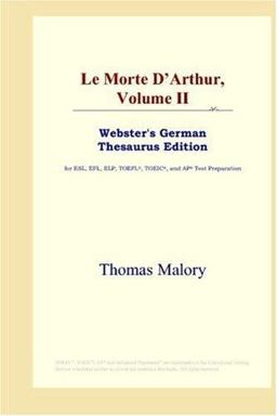 Le Morte D'Arthur