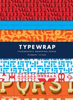 Type Wrap: Typographic Gift Wrapping Paper Book  9780500420805 Front Cover