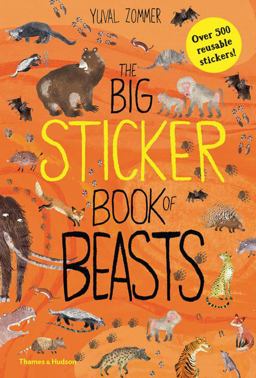 Beasts Sticker Activity Book  9780500651339 Front Cover
