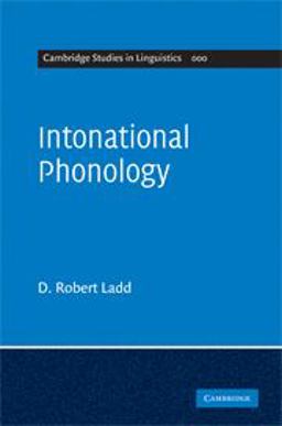 Intonational Phonology Intonational Phonology