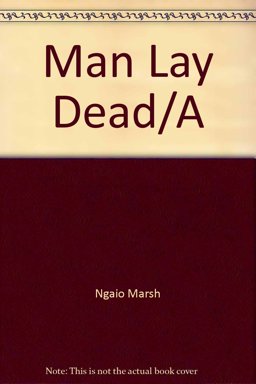 A Man Lay Dead A Man Lay Dead