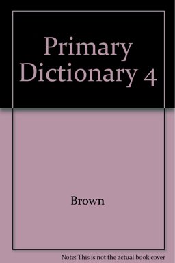 Primary Dictionary 4