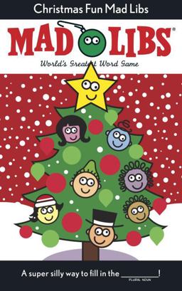 Christmas Fun Mad Libs Deluxe Stocking Stuffer Edition  9780515157093 Front Cover