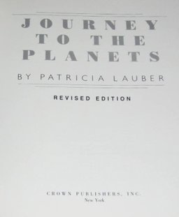 Journey to the Planets