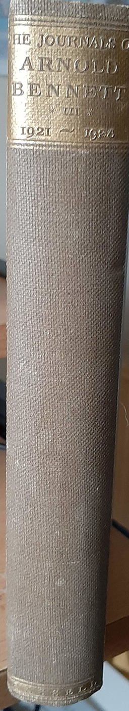 Journal of Arnold Bennett, 1921-1928