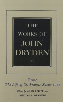 The Works of John Dryden, Volume Xix