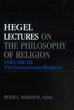 Lectures on the Philosophy of Religion