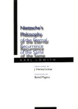 Nietzsche's Philosophy of the Eternal Recurrence of the Same  9780520065192 Front Cover