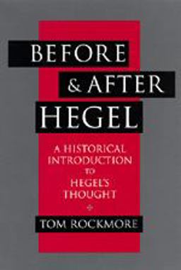Before and after Hegel