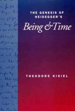 Genesis of Heidegger's Being and Time  9780520201590 Front Cover