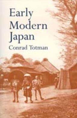 Early Modern Japan  9780520203563 Front Cover