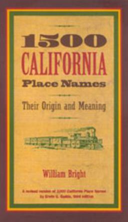 1500 California Place Names 1500 California Place Names