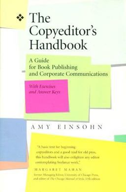 Copyeditor's Handbook A Guide for Book Publishing and Corporate Communications  9780520218352 Front Cover