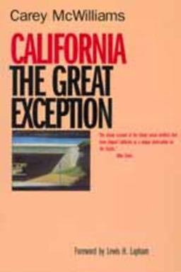 lifornia - the Great Exception  9780520218932 Front Cover
