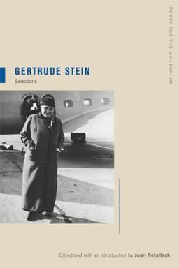 Gertrude Stein Selections  9780520248069 Front Cover