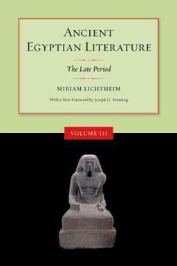 Ancient Egyptian Literature, Volume Iii The Late Period 2nd 9780520248441 Front Cover