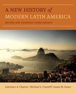 New History of Modern Latin America 3rd 9780520289024 Front Cover