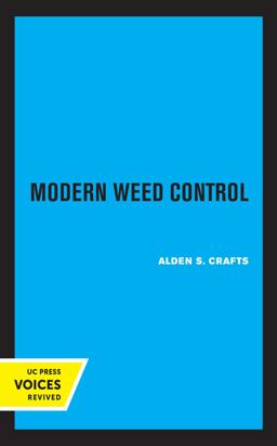 Modern Weed Control  9780520362307 Front Cover