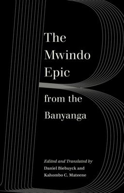 Mwindo Epic from the Banyanga  9780520379800 Front Cover