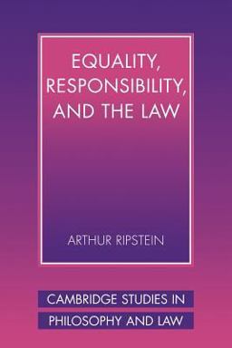 Equality, Responsibility, and the Law  9780521003070 Front Cover