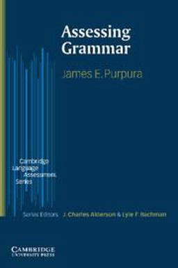 Assessing Grammar  9780521003445 Front Cover