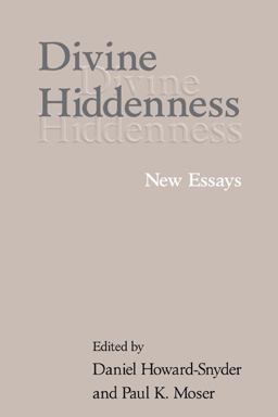 Divine Hiddenness New Essays  9780521006101 Front Cover