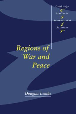 Regions of War and Peace  9780521007726 Front Cover